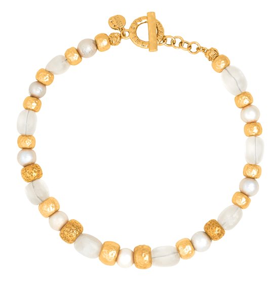 Collar Giovanni Raspini Mujer CRYSTAL in Bronce Perla N0026 - N0026